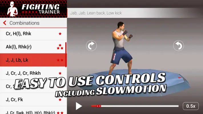 Fighting Trainer android App screenshot 3